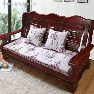 ☃┋Đệm lót ghế Sofa gỗ trơn chống trượt giặt được tiện dụng