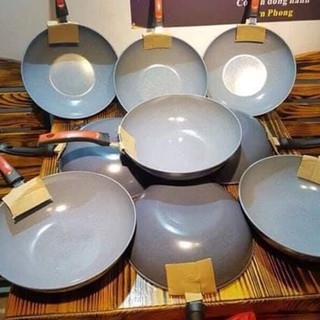 CHẢO ĐÁ CHỐNG DÍNH SÂU LÒNG 32CM