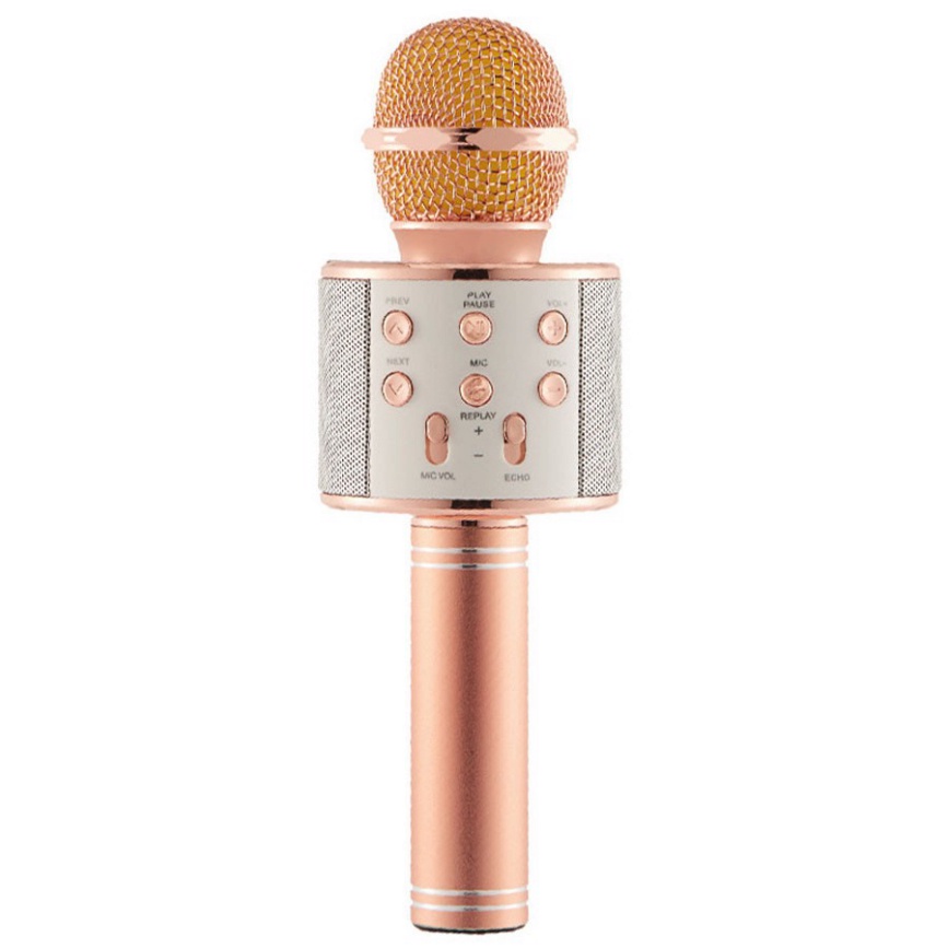 Micro Không Dây BLUETOOTH [ BẢO HÀNH 1 THÁNG] Tiện Dụng Chất Lượng Cao WS-858 ĐA NĂNG 6 TRONG 1 HÁT KARAOKE, | BigBuy360 - bigbuy360.vn