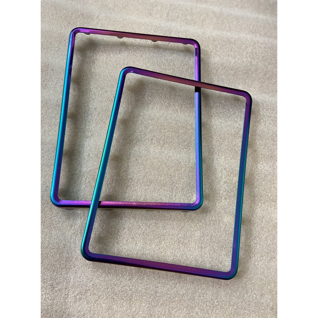 Khung biển số xe máy 7 màu titan