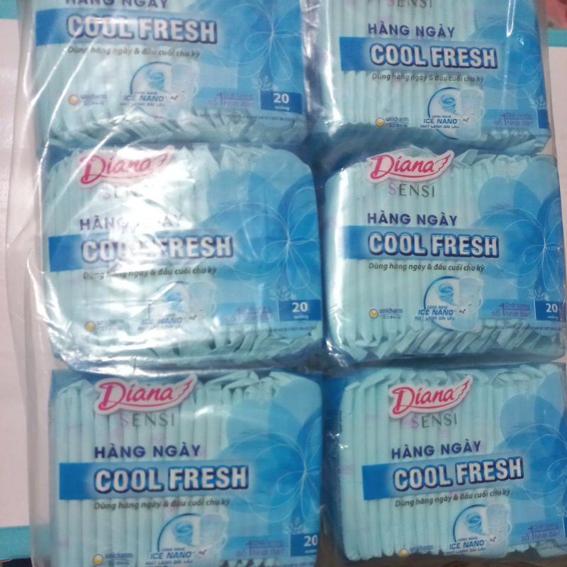 Băng vệ sinh hàng ngày cool fresh 20 miếng