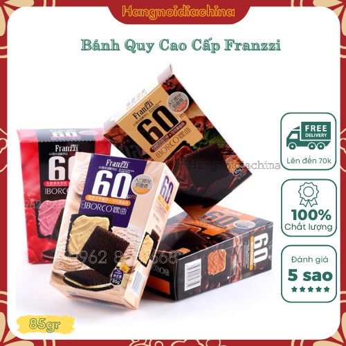 Bánh quy cao cấp Franzzi hộp 85gram sẵn 4 vị !