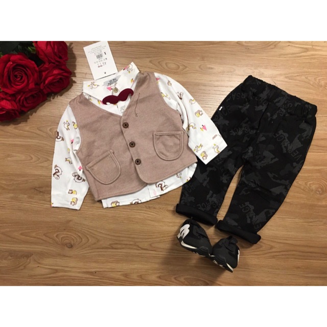 combo bộ bé trai