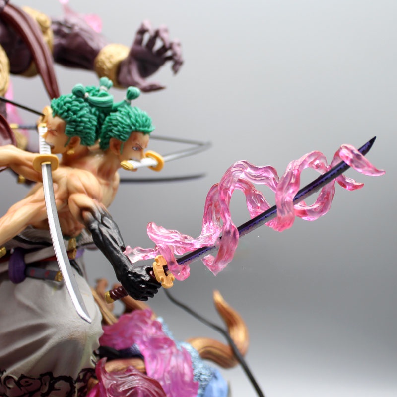 Mô hình nhân vật Zoro trạng thái Asura ba đầu sáu tay  hàng mới ra cực ngầu, chất lượng