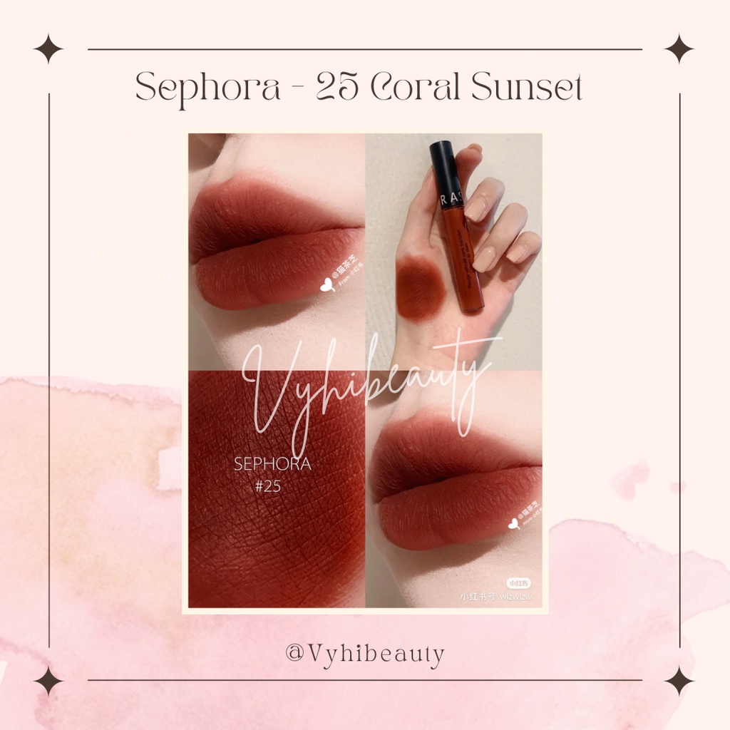 Son kem Sephora Cream lip stain