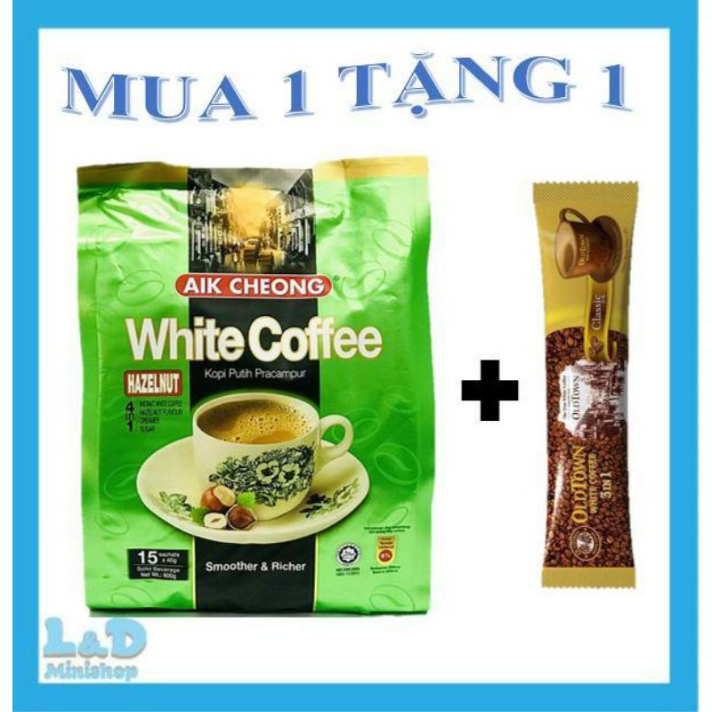 Cà Phê Trắng White Coffee AIK Hạt Dẻ Malaysia | BigBuy360 - bigbuy360.vn