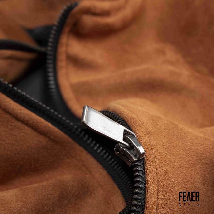 Áo khoác Bomber nam phong cách cổ điển Suede chất Nỉ chấu Âu cao cấp bền bỉ, thoáng - FEAER DENIM | BigBuy360 - bigbuy360.vn