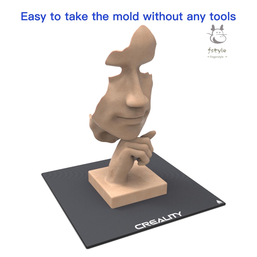 Kính Cường Lực Cho Máy In 3d 210x210mm Kèm 4 Kẹp Giữ 4mm Ultrabase Cr-X / Cr-10S Pro / Cr-10S Pro V2 / Cr-10S Pro