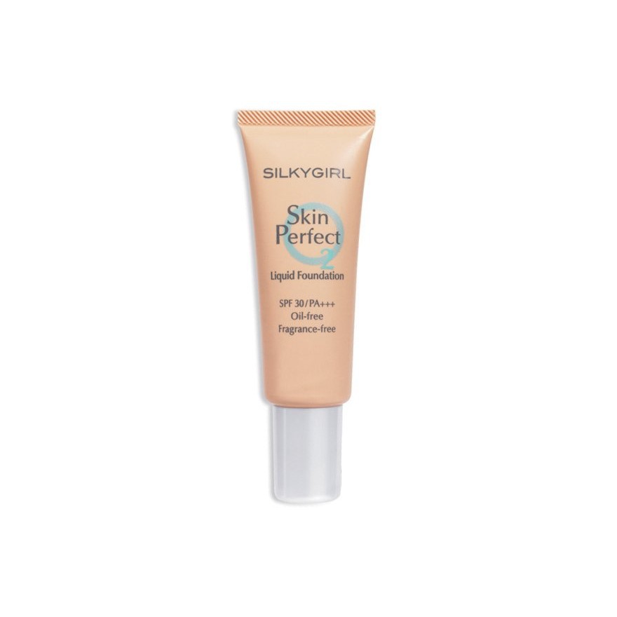 KEM NỀN TRANG ĐIỂM SILKYGIRL_SKIN_PERFECT_LIQUID_FOUNDATION_SPF30 25ML CHÍNH HÃNG - 2987