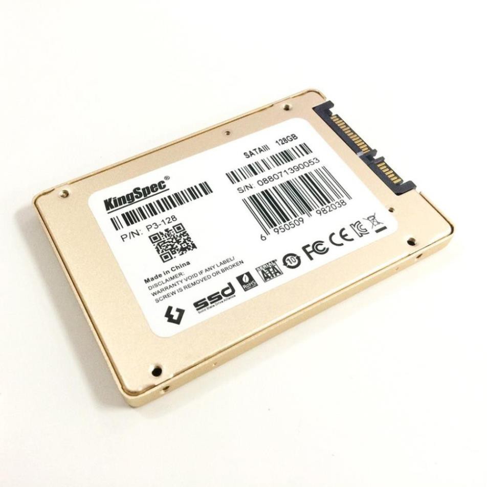 Ổ cứng SSD 128gb Kingspec P3-128 2.5 Sata 3 [💘FREESHIP💘 Đơn Từ 150K] Hàng chính hãng Mai Hoàng Bảo Hành 36 Tháng