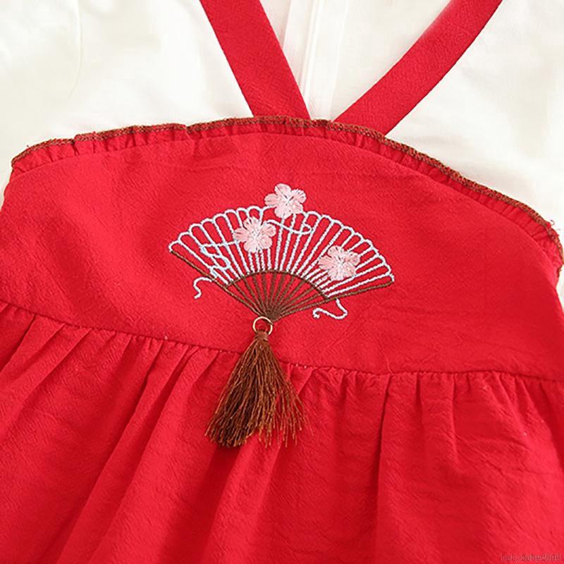 Đầm hoa dài tay xinh xắn dành cho bé gái