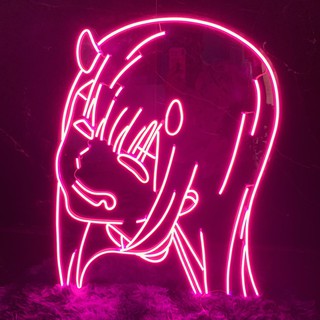 Đèn trang trí led neon sign hình ZERO TWO