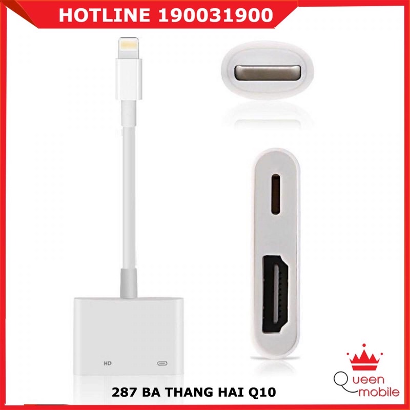 Cáp Apple Lightning to Digital AV (HDMI) Chính Hãng MD826