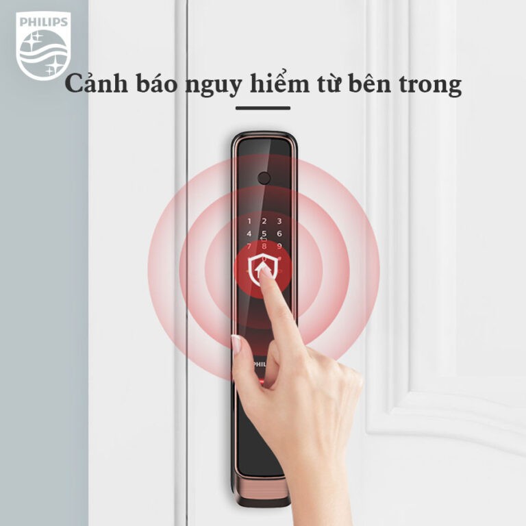 Khóa thông minh Philips 9300- có 6 cách mở khóa- NPP AALock