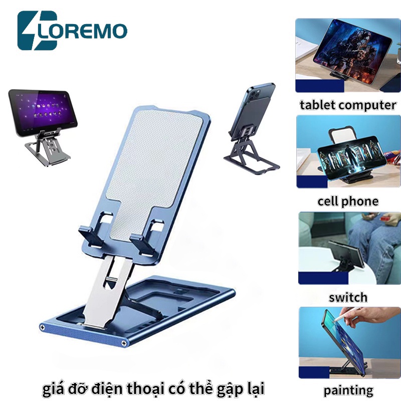 đỡ điện thoại / giá đỡ máy tính bảng /giá đỡ điện thoại livestream giá đỡ điện thoại gấp gọn