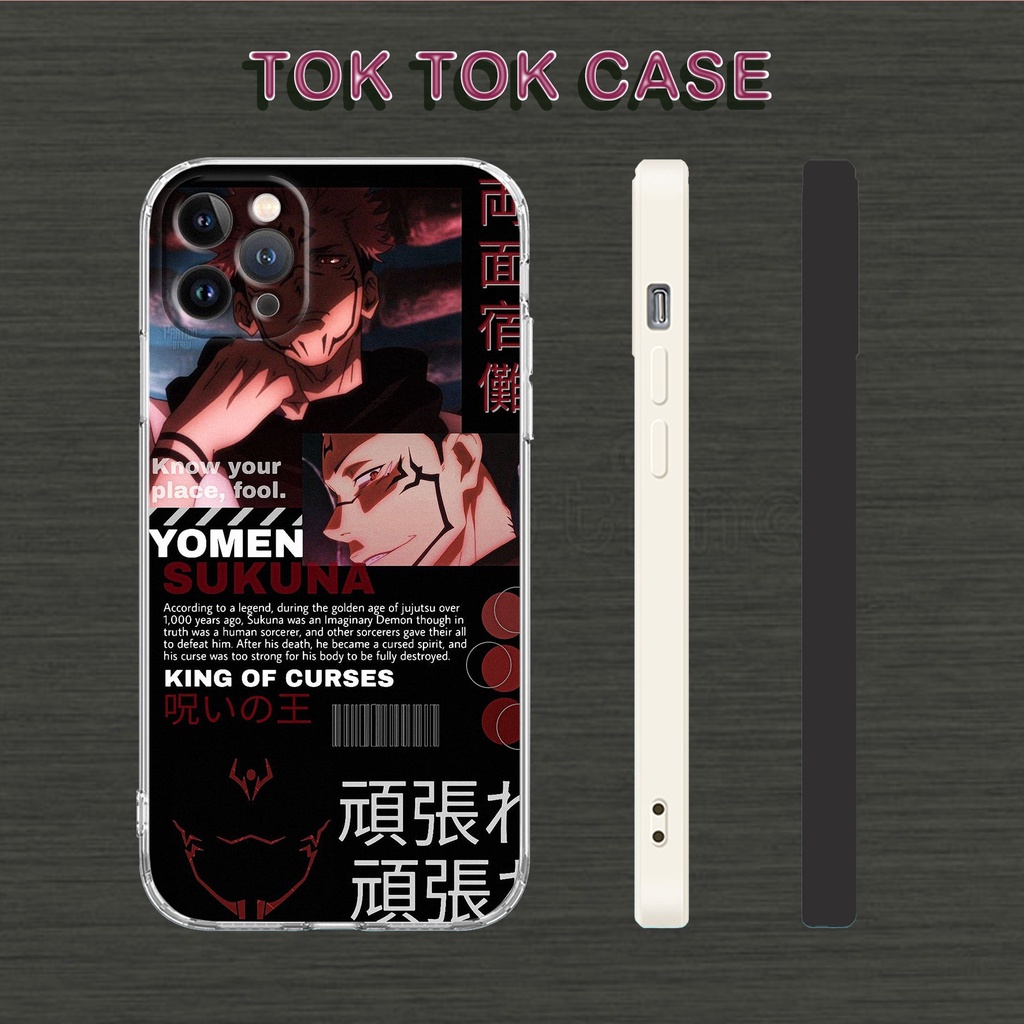 Ốp lưng ryomen sukuna cho iphone đủ dòng từ 6 - 13 TV20220019
