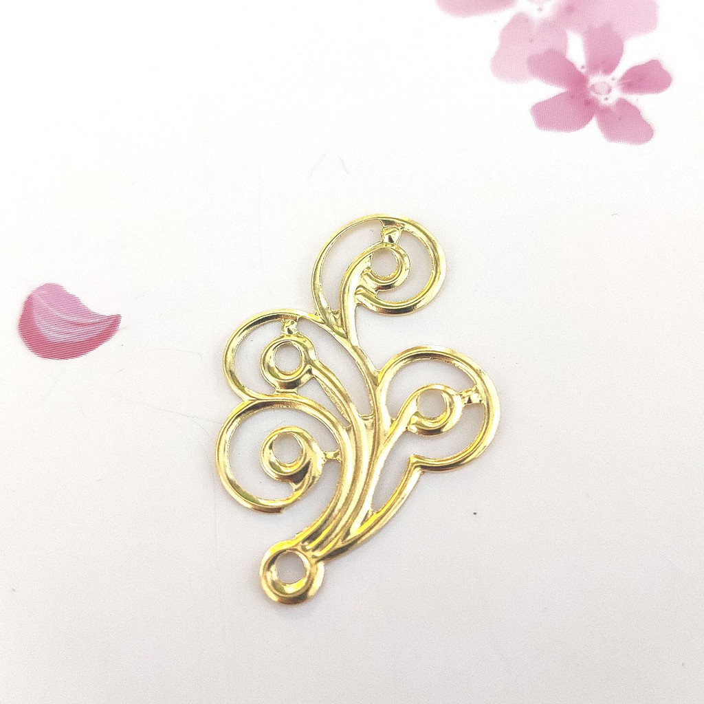 [Nguyên liệu làm trâm] 5 phiến họa tiết 30*22mm