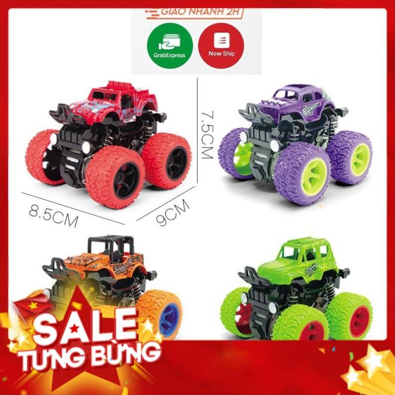 Xe đồ chơi ô tô quái xế baby bus, xe ô tô địa hình buggy,monster truck, cho bé học phân biệt màu sắc