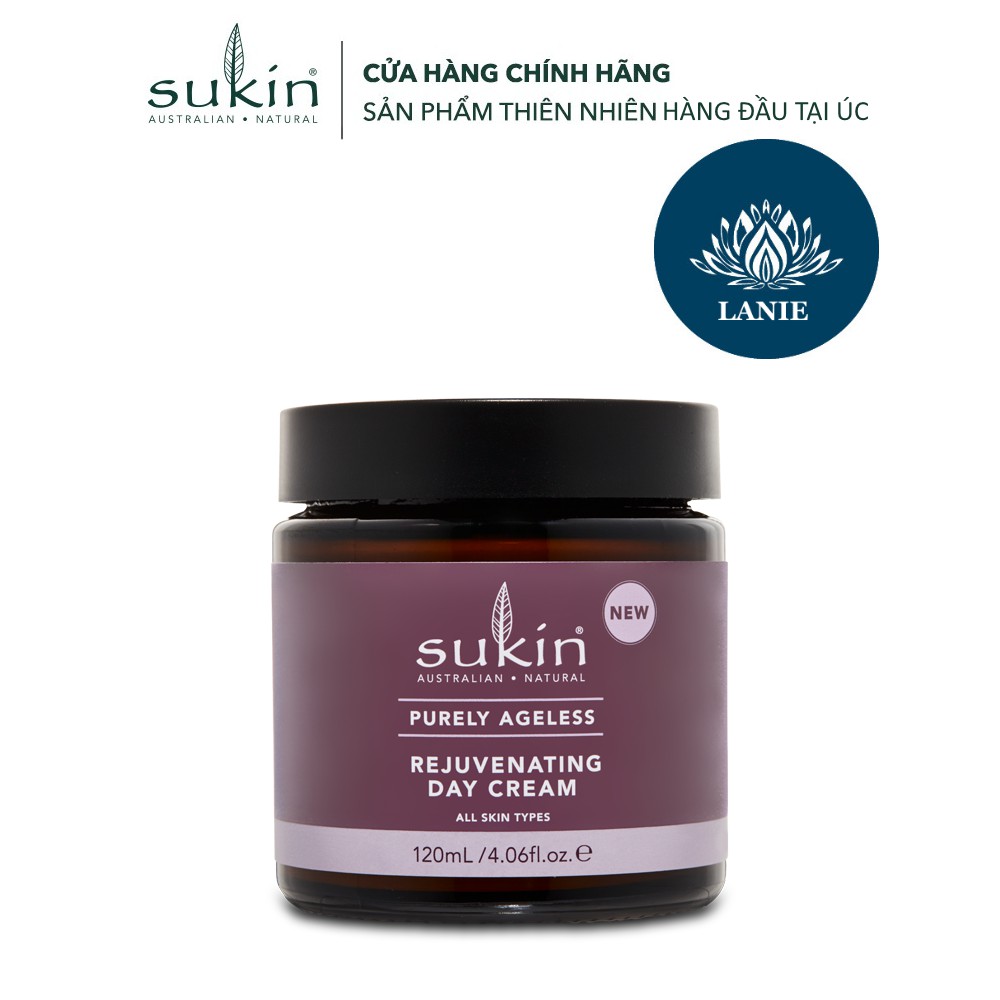 Sukin Kem Dưỡng Ngày Trẻ Hóa Da Purely Ageless Rejuvenating Day Cream 120ml