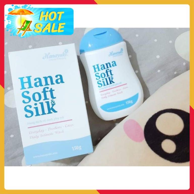 🎁CHÍNH HÃNG🎁 DUNG DỊCH VỆ SINH PHỤ NỮ HANA SOFT SILK HANAYUKI