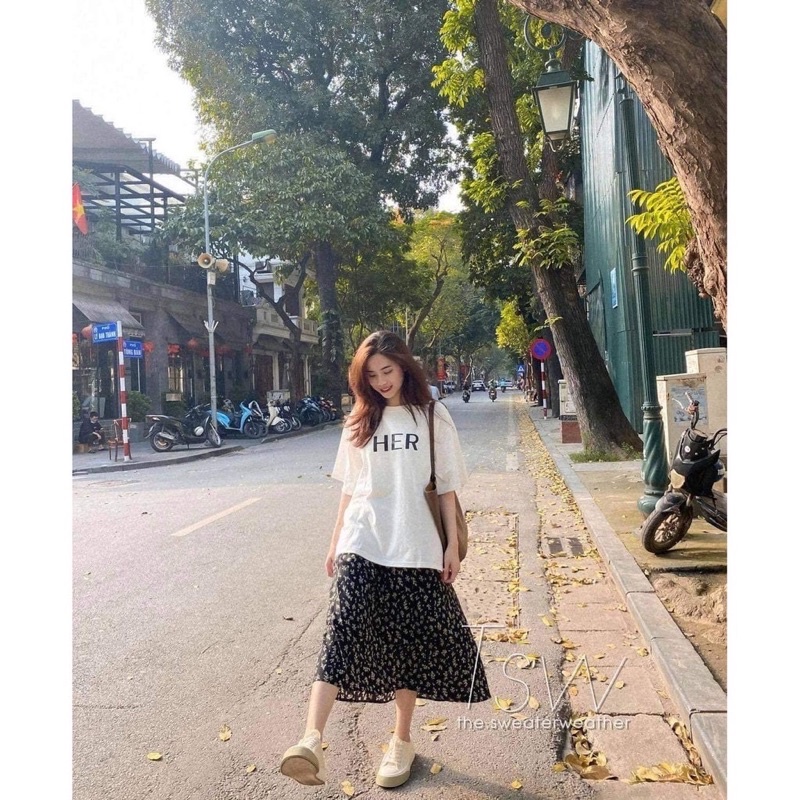 Set Áo kèm Váy Hoa Nhí Siêu Hot (Ảnh Thật) | BigBuy360 - bigbuy360.vn