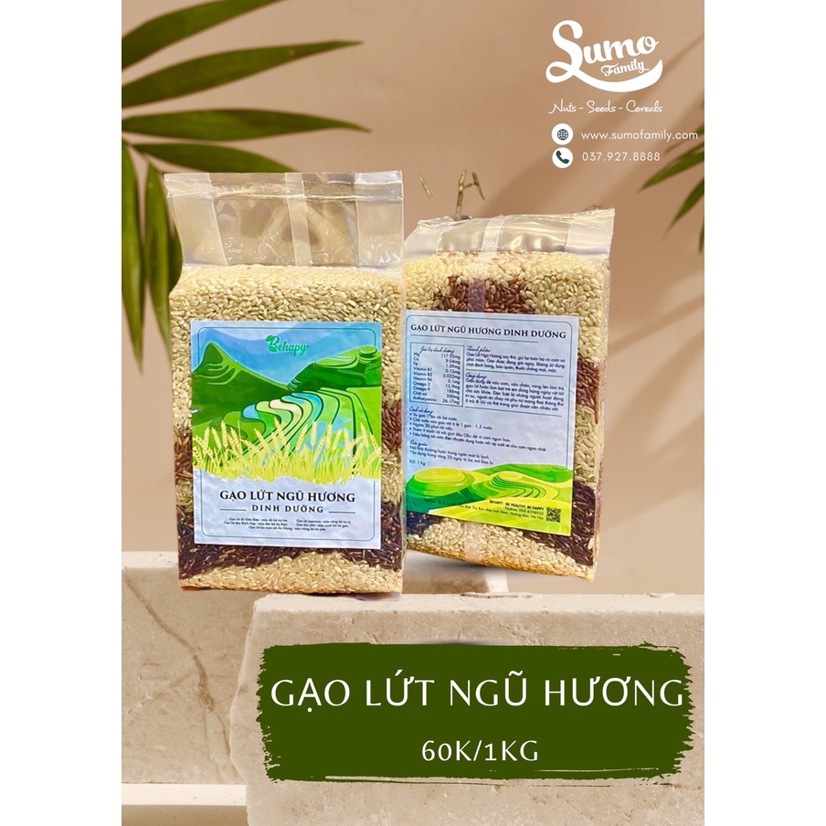 Gạo lứt ngũ hương dinh dưỡng 1 kg