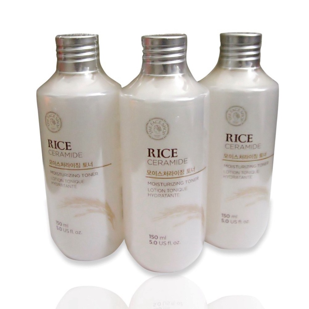 Nước hoa hồng gạo The Face Shop Rice Ceramide Moisture Toner