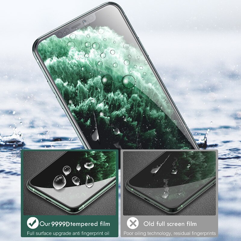 Kính Cường Lực Bảo Vệ Toàn Màn Hình Cho iPhone 6 6s 7 8 plus XR X XS Max 11 12 13 Pro Max Mini SE 2020 2022 SE3