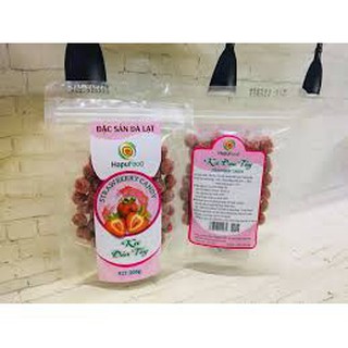 [Thanh Hóa - Miễn Vận Chuyển] Kẹo Dâu Tằm/Dâu Tây Hapufood Đặc Sản Đà Lạt Gói 200g