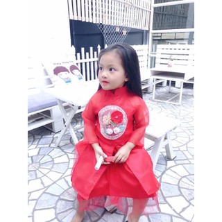 Áo dài cho bé gái