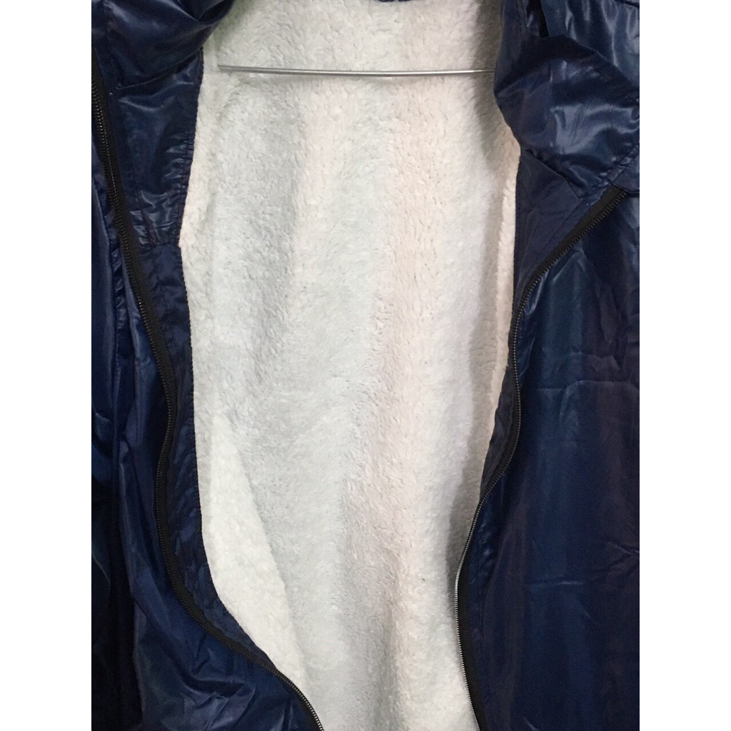 Áo khoác nam lót lông cừu siêu ấm vải dù mũ lót lông cao cấp chất đẹp dày dặn | BigBuy360 - bigbuy360.vn