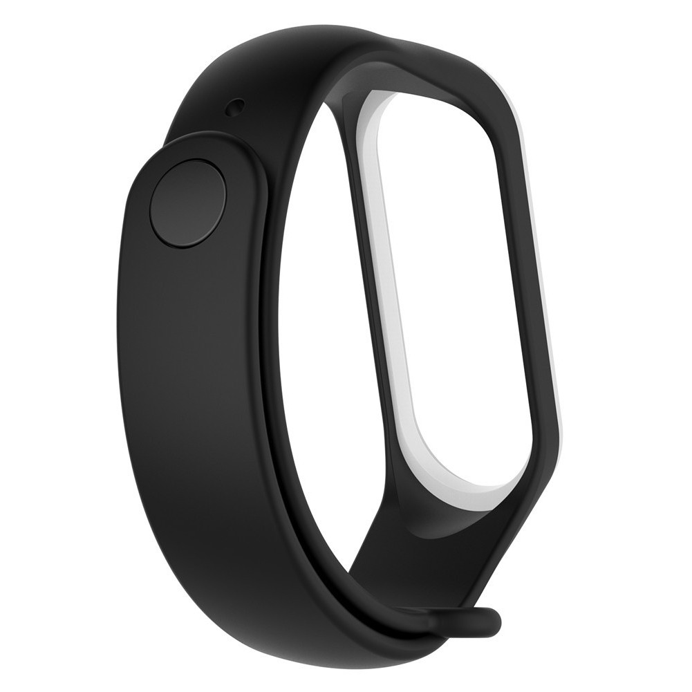 Dual Color Silicone Replacement Wristband Watch Band Strap For MiBand 4 Mi Band 4 MiBand 3 Xiaomi 4/3 Smart Bracelet