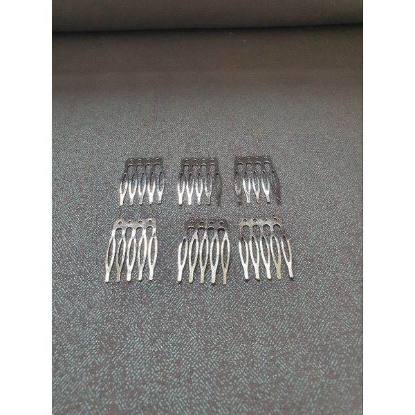 (5 cái)Xược cài tóc 5 răng size 27×39mm, Nguyên liệu làm cài tóc, nguyên liệu diy