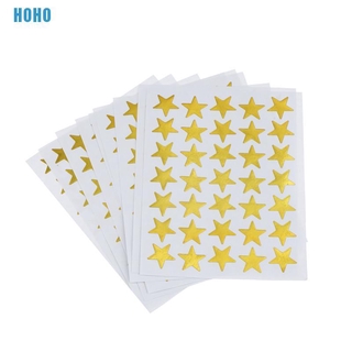Set 10 nhãn dán hình ngôi sao dùng trang trí