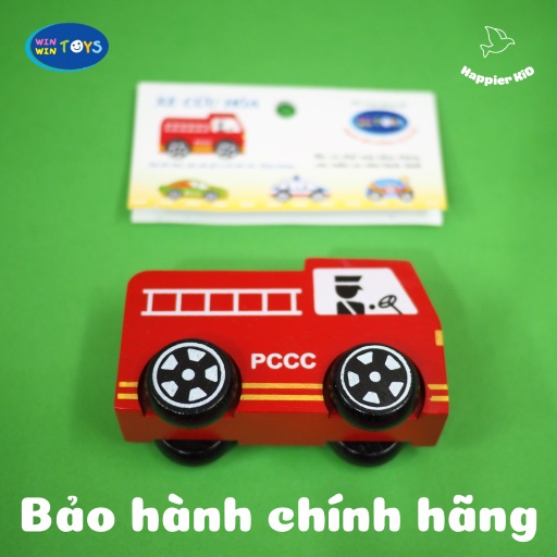 Mô hình xe các loại - Chất liệu gỗ cao su Việt Nam siêu bền Winwintoys