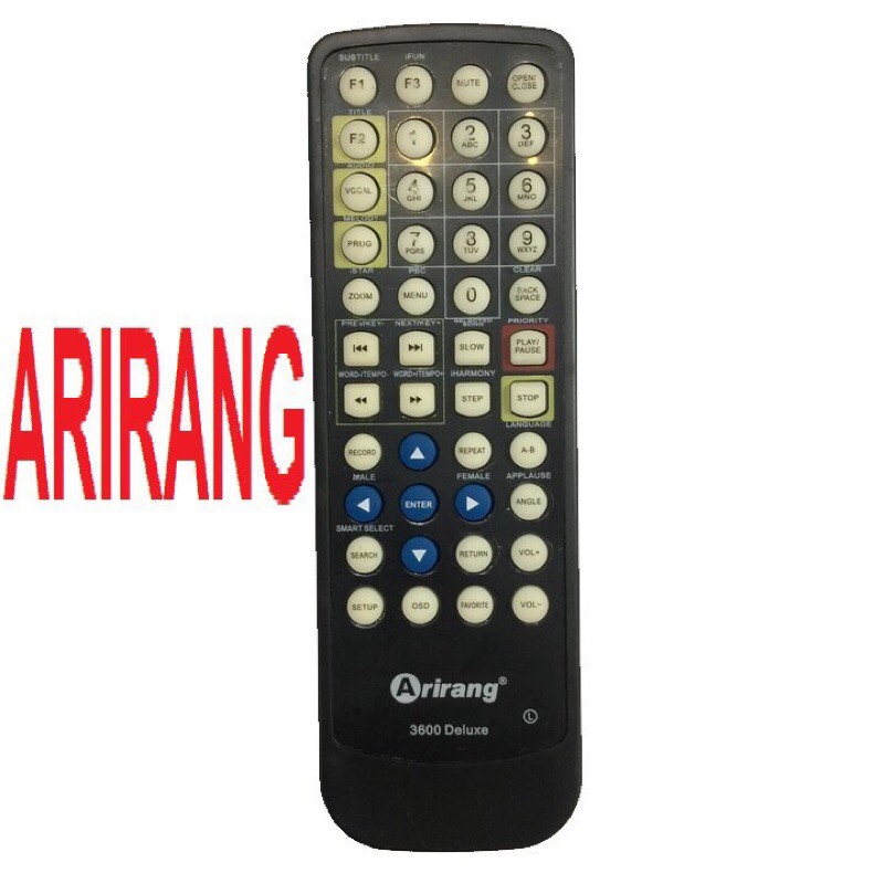 Remote Arirang AR-3600 Deluxe, 3600