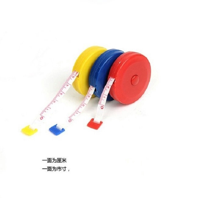 Thước cuộn mini đo may quần áo có thể thu gọn