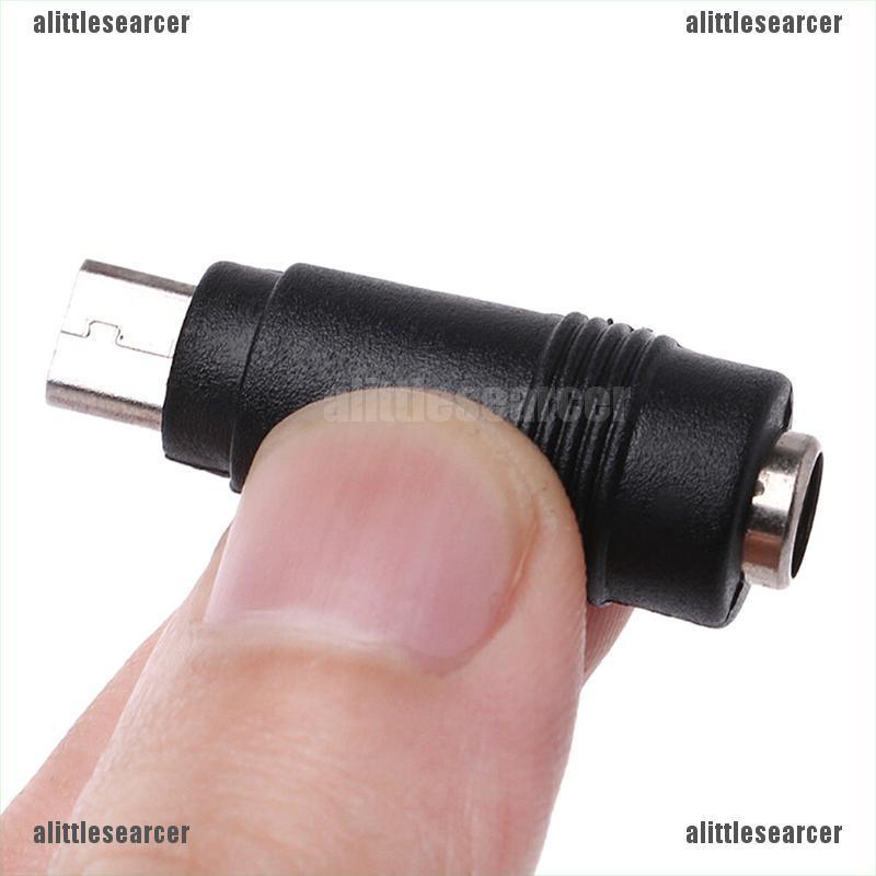 POWER 2 Đầu Chuyển Đổi Dc 5.5x2.1mm Cái Sang Micro Usb 5pin Đực