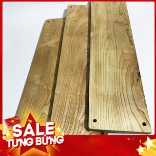 Tấm Gỗ Làm Kệ Treo Tường 60x15x1,5cm Sơn PU Chống Mốc, Mối, Mọt Giá Gốc Tại Xưởng Hà Nội Gỗ Sồi Nga Nguyên Tấm