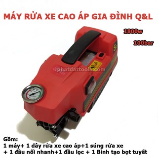 Máy rửa xe mini gia đình QL