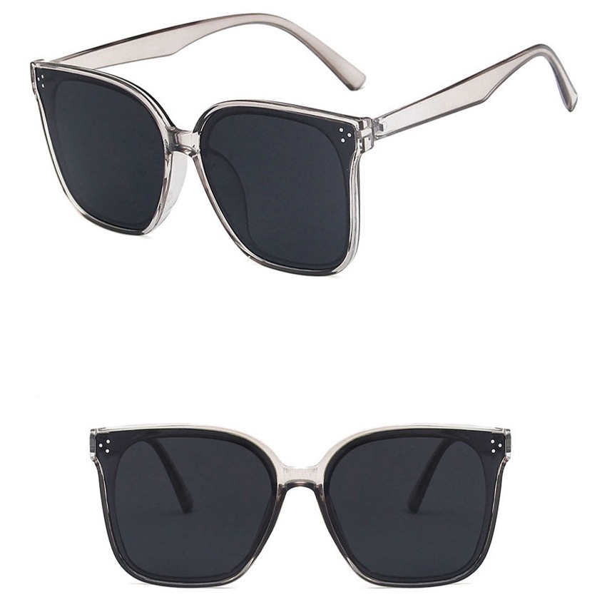 Kính mát gọng vuông phong cách retro thời trang cho nam nữ