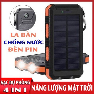 [2020] Pin sạc dự phòng năng lượng mặt trời 25000mAh