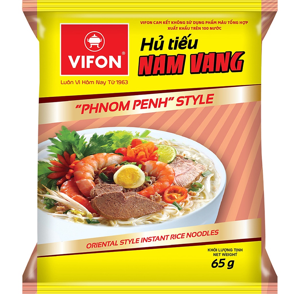 Hủ Tiếu Nam Vang Vifon - combo 3 gói 65g