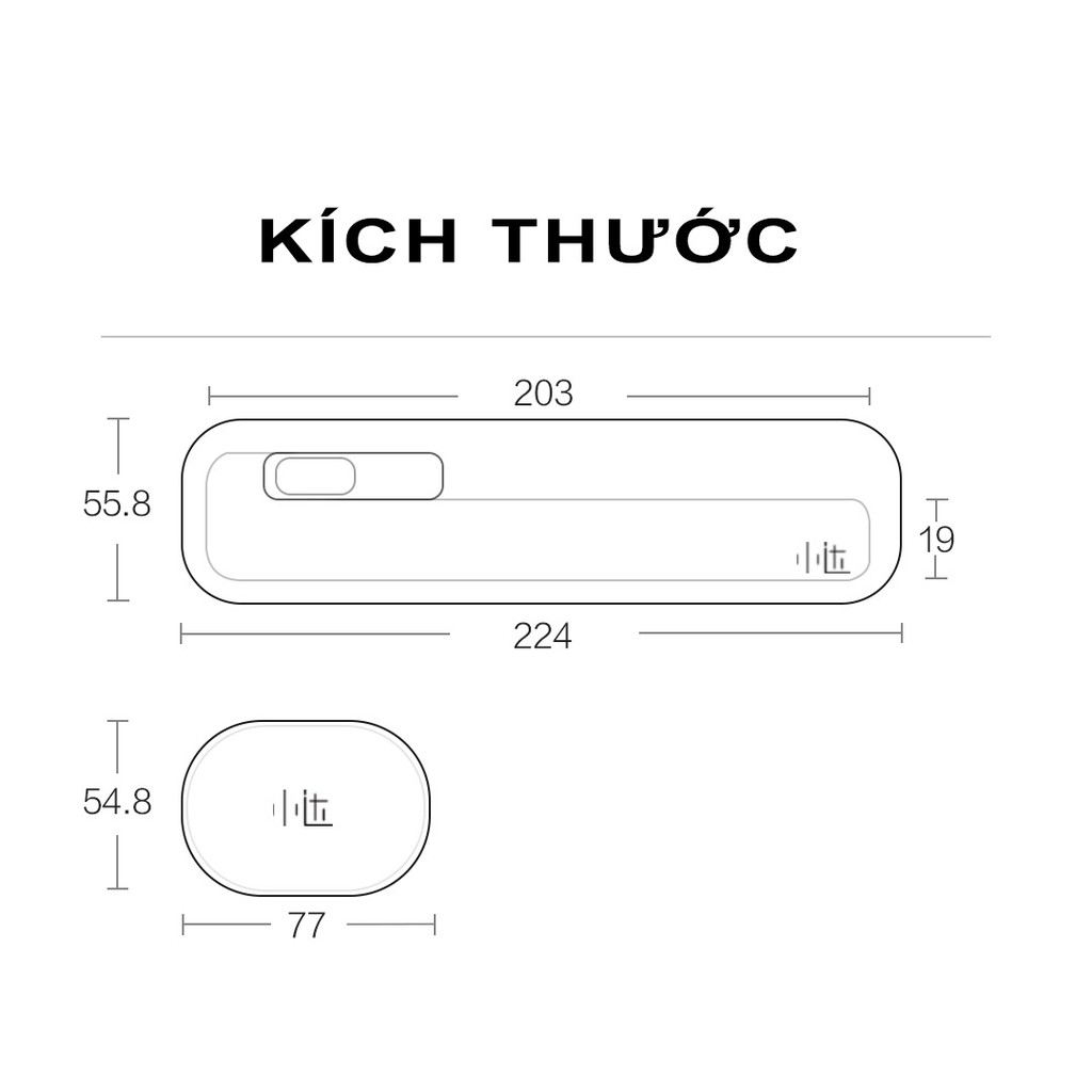 Máy khử trùng tia UV bàn chải đánh răng Xiaomi