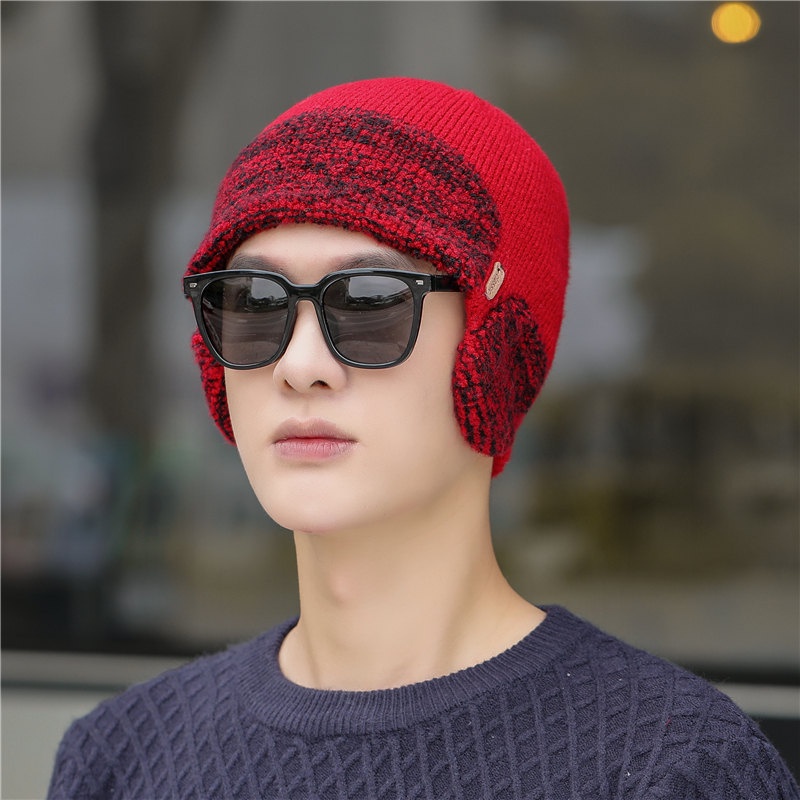 Mũ beanie Che Tai Giữ Ấm Mùa Đông Thiết Kế Mới Cho Nam Và Nữ