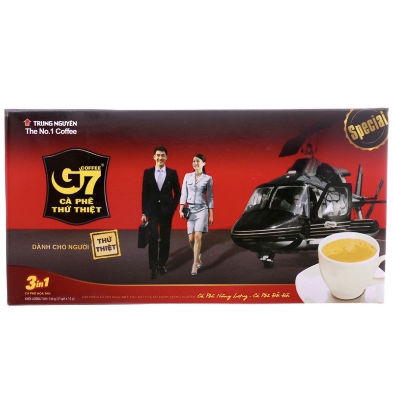 Cafe G7 hộp 21 gói tiện lợi