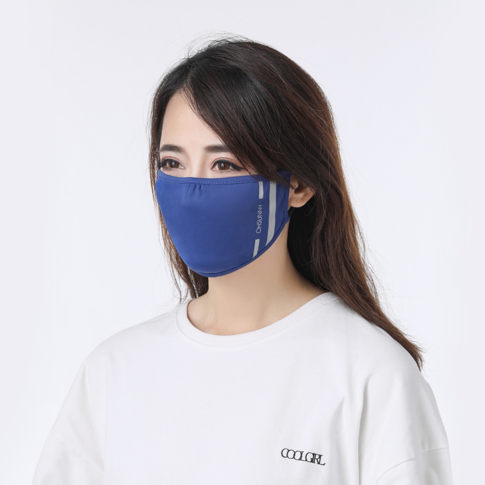 OhSunny Khẩu trang chống nắng thiết kế mỏng thoáng khí hợp mốt thời trang