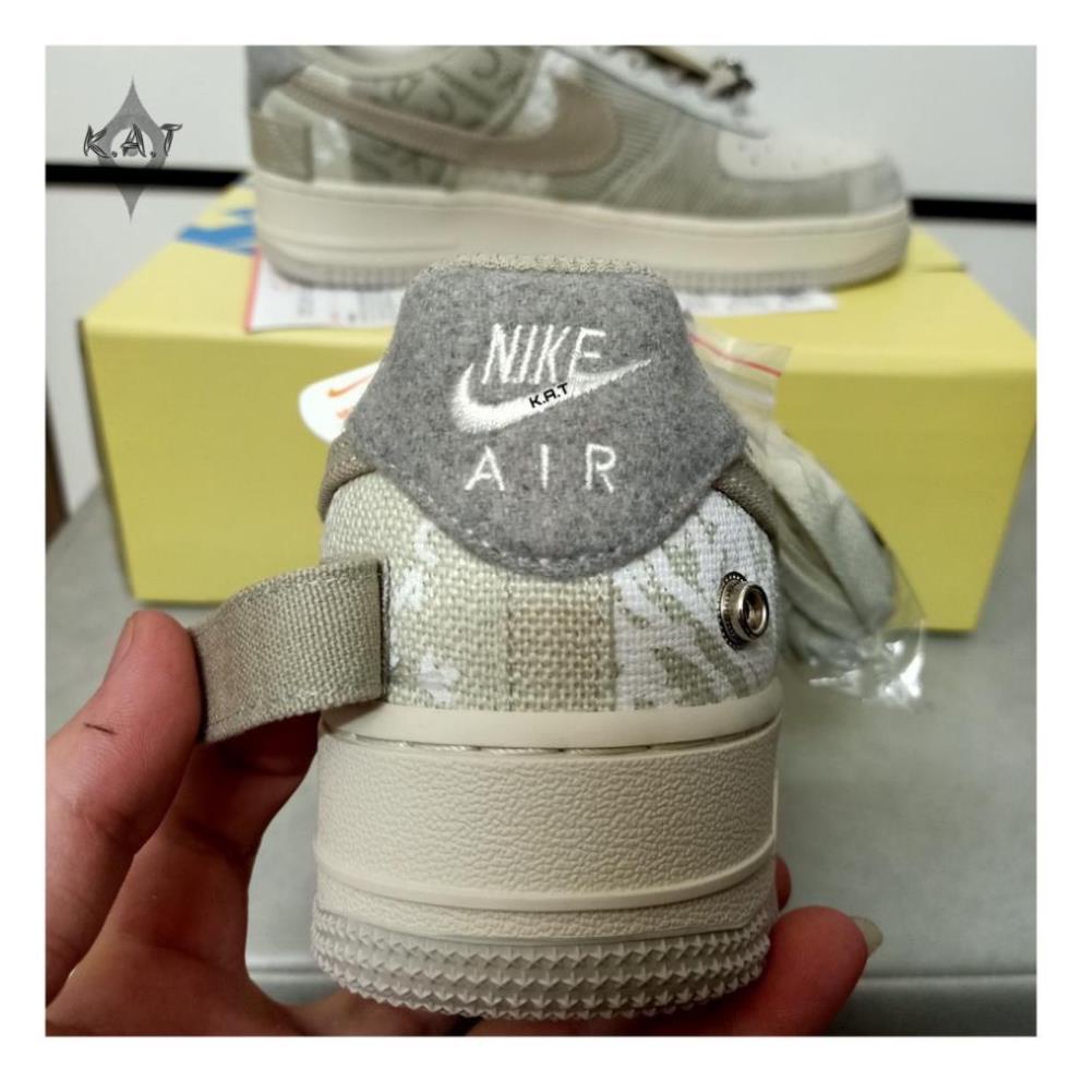[HÀNG FULL BOX + BILL] Giày Thể Thao/ Sneaker Nam Nữ AF1 Travis Scott Grey White Trắng Xám | BigBuy360 - bigbuy360.vn
