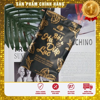 Bột Hà Diệp Lục Magic Skin ngừa mụn sáng da 100g