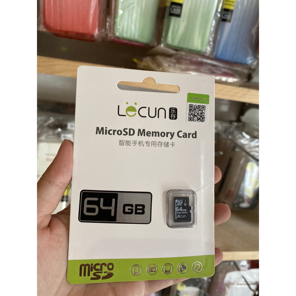 Thẻ Nhớ Micro SD Lecun 32GB - 64GB - 16GB Tốc Độ Cao Class10 Chính Hãng, Hnshop3000